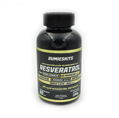 NUEVAS GOMITAS IMPORTADAS DE RESVERATROL -LUCE MAS JOVEN Y CON MAS ENERGÍA